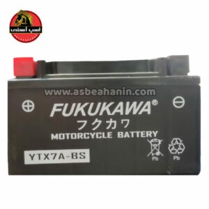 باتری موتورسیکلت فوکوکاوا 7 آمپر (YTX7A_BS)