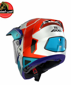 کلاه کاسکت اکسیس | AXXIS آفرود/اندرو مدل Wolf Roadrunner A7 Gloss Blue