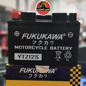 باتری موتورسیکلت فوکوکاوا 12 آمپر مدل YTZ12_S (پایه کوتاه)